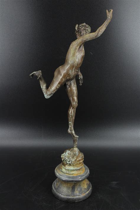 hermes antiquité|bronze statuette Hermes.